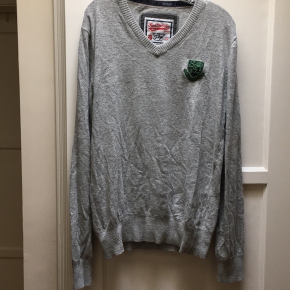 superdry v neck jumper